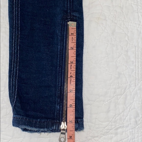 Rock Revival Camille Skinny Moto Distressed Jeans – Size 27 – Dark Wash - Picture 12 of 12